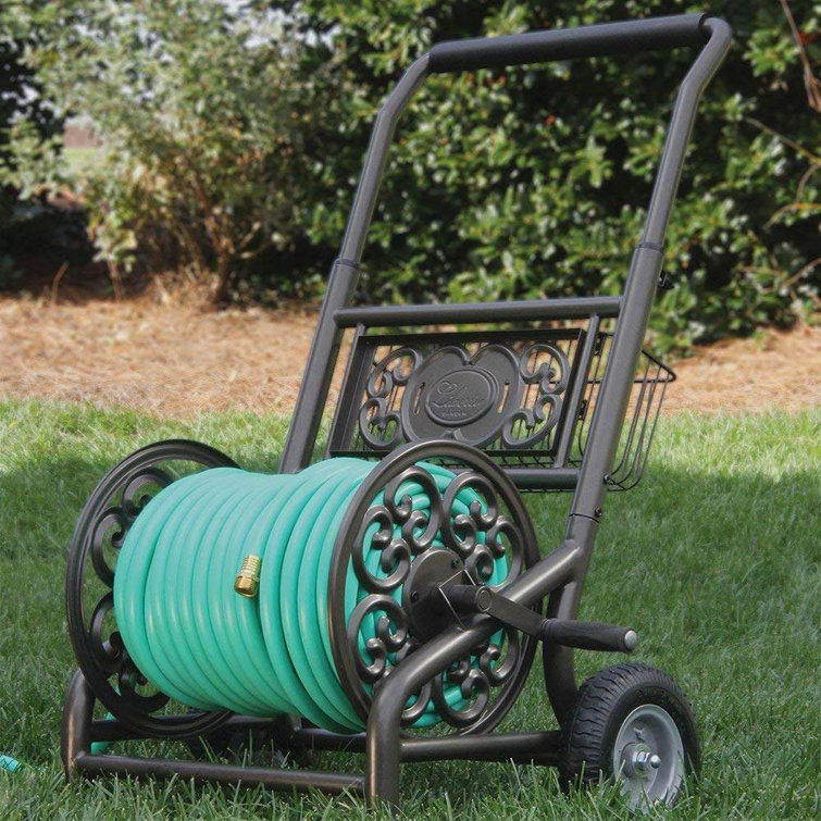 Liberty Garden Products Outdoor Garden Hose Reel Cart & Reviews Wayfair